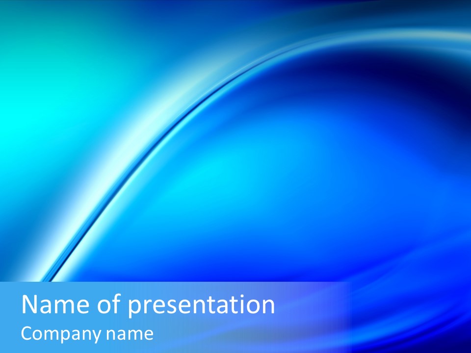 Web Graphic Shiny PowerPoint Template