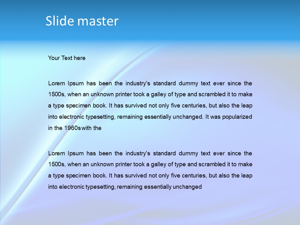 Web Graphic Shiny PowerPoint Template