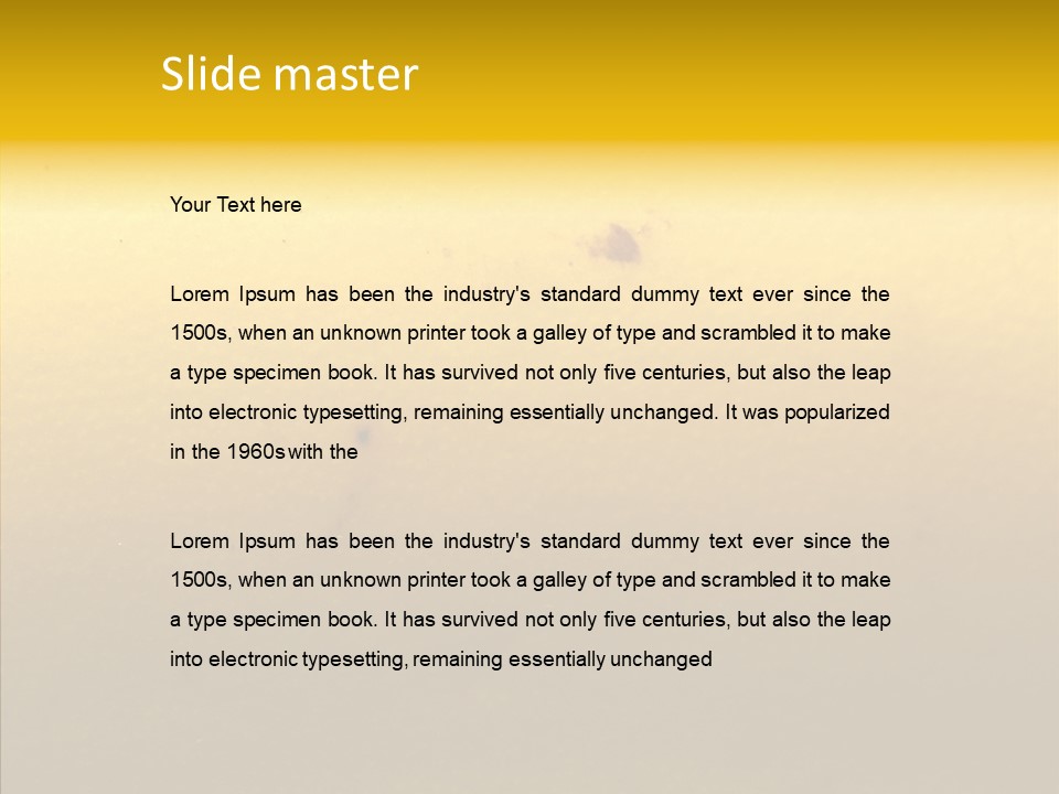 Horticulture Garden Shiny PowerPoint Template