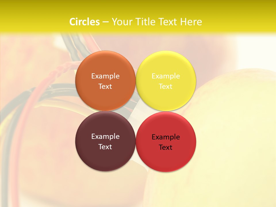 Red Connection Network PowerPoint Template