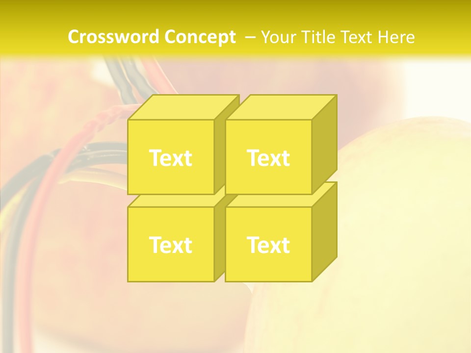Red Connection Network PowerPoint Template