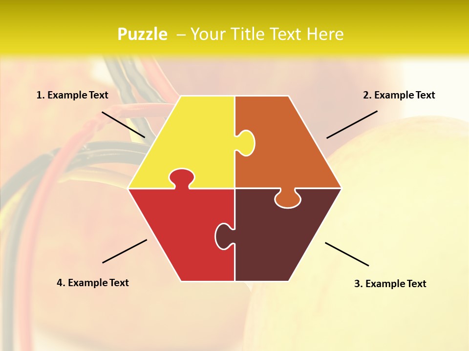 Red Connection Network PowerPoint Template