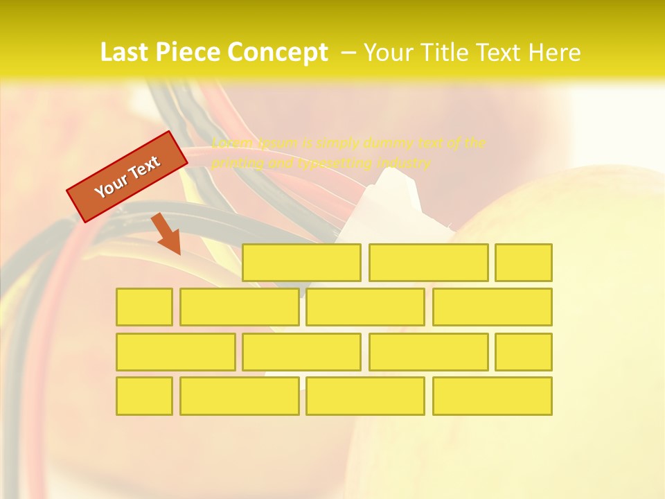Red Connection Network PowerPoint Template