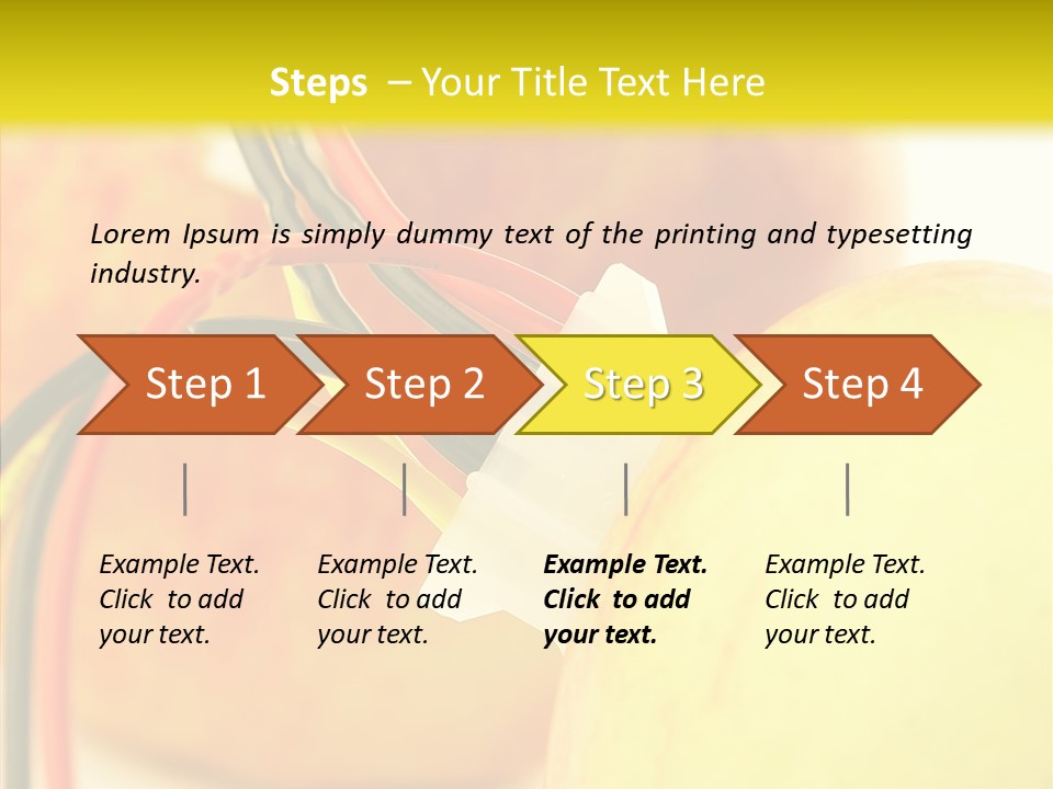 Red Connection Network PowerPoint Template