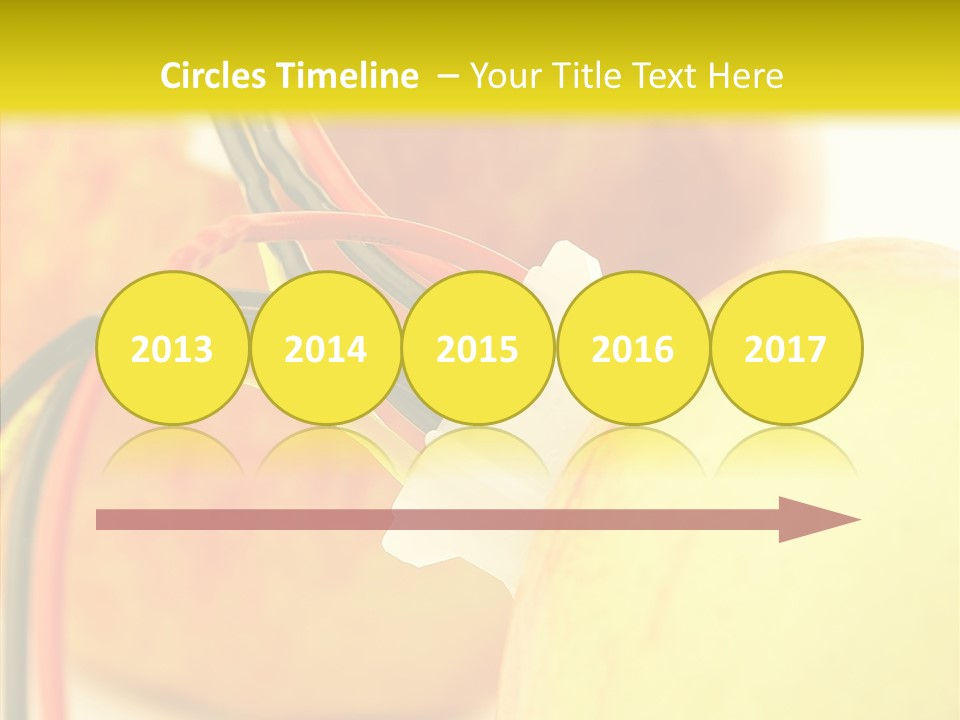 Red Connection Network PowerPoint Template