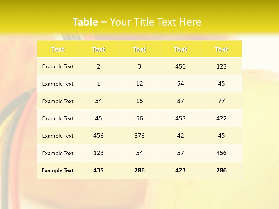 Red Connection Network PowerPoint Template