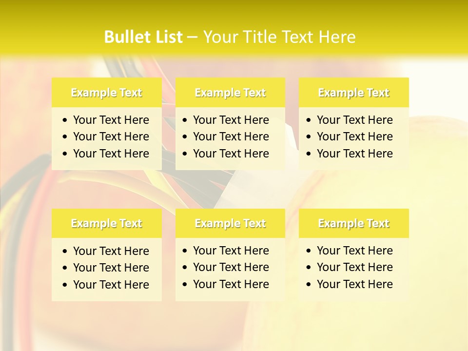 Red Connection Network PowerPoint Template