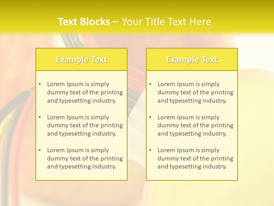 Red Connection Network PowerPoint Template