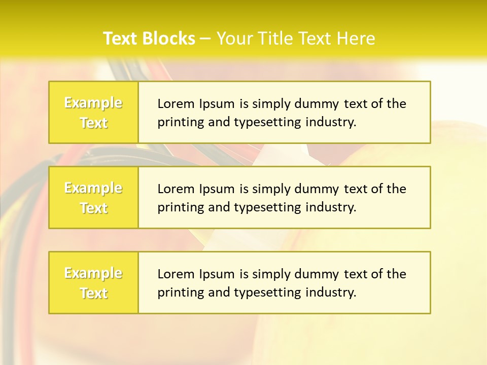 Red Connection Network PowerPoint Template