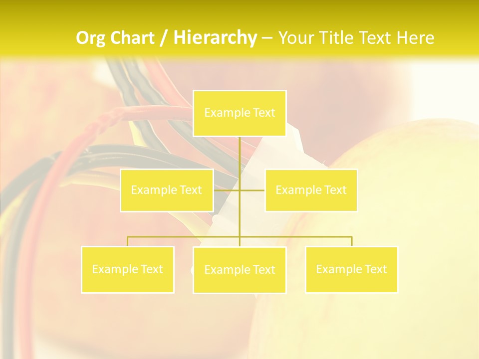 Red Connection Network PowerPoint Template