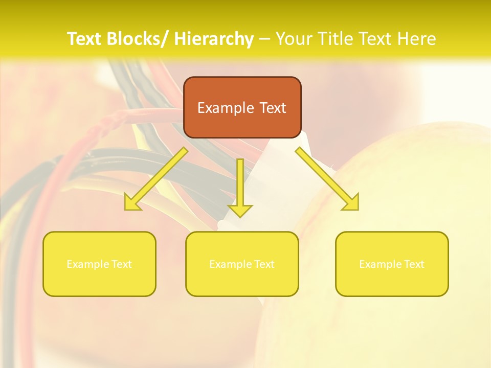 Red Connection Network PowerPoint Template