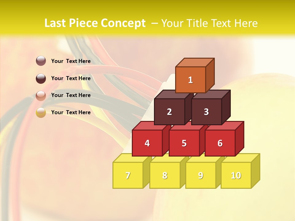Red Connection Network PowerPoint Template