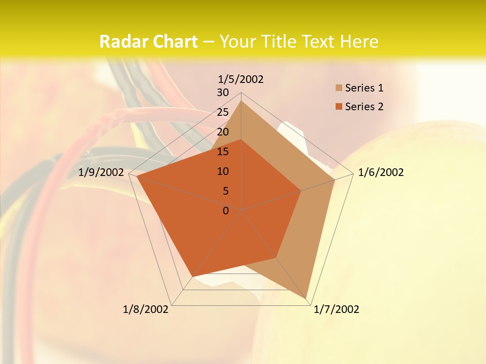 Red Connection Network PowerPoint Template