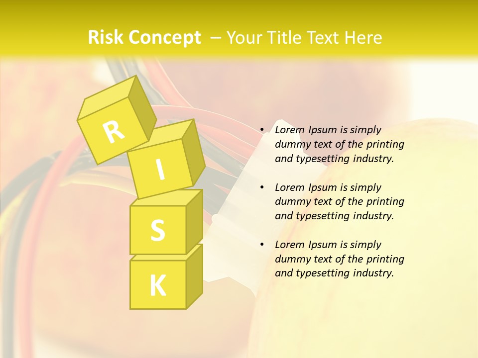 Red Connection Network PowerPoint Template