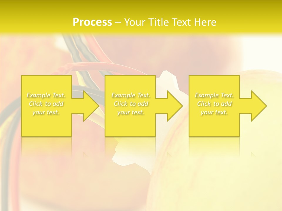 Red Connection Network PowerPoint Template