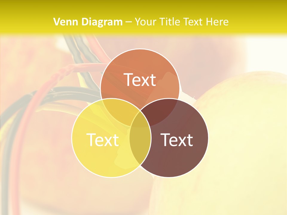 Red Connection Network PowerPoint Template