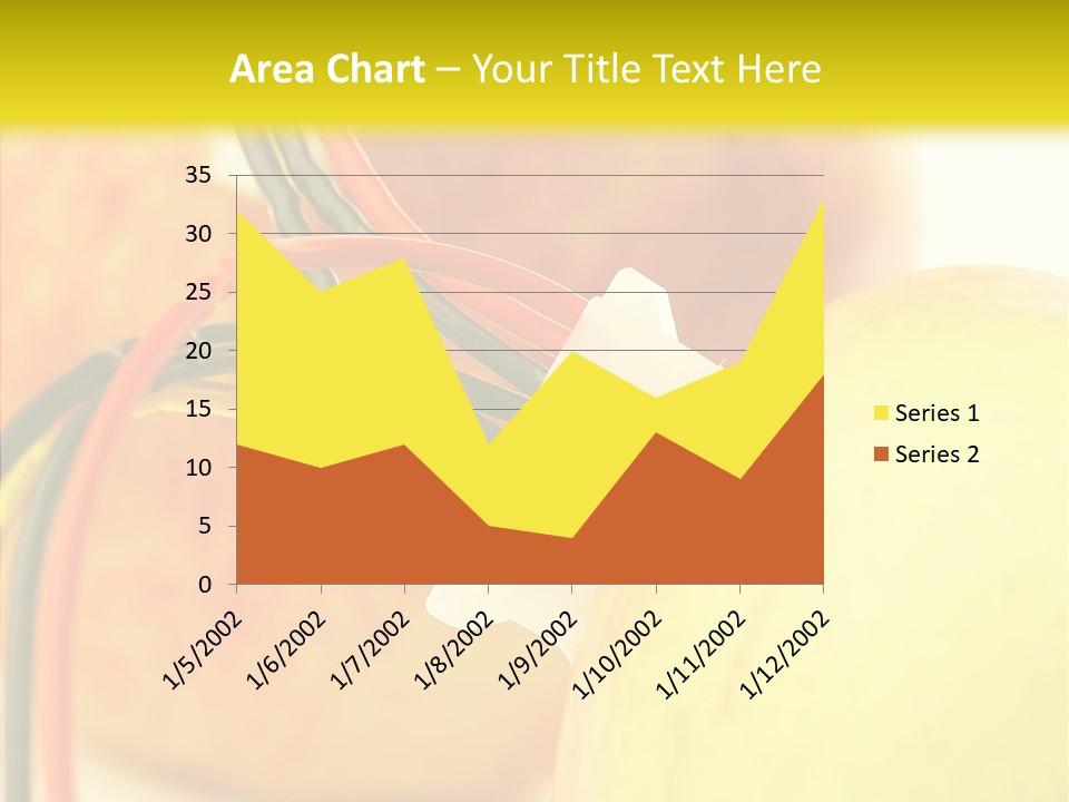 Red Connection Network PowerPoint Template
