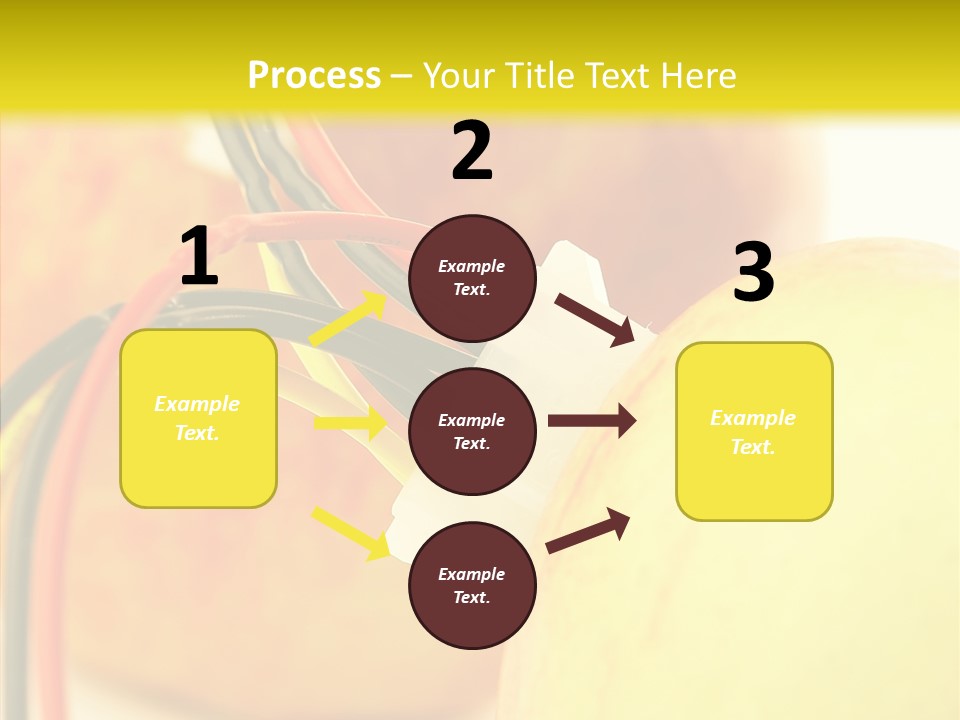 Red Connection Network PowerPoint Template