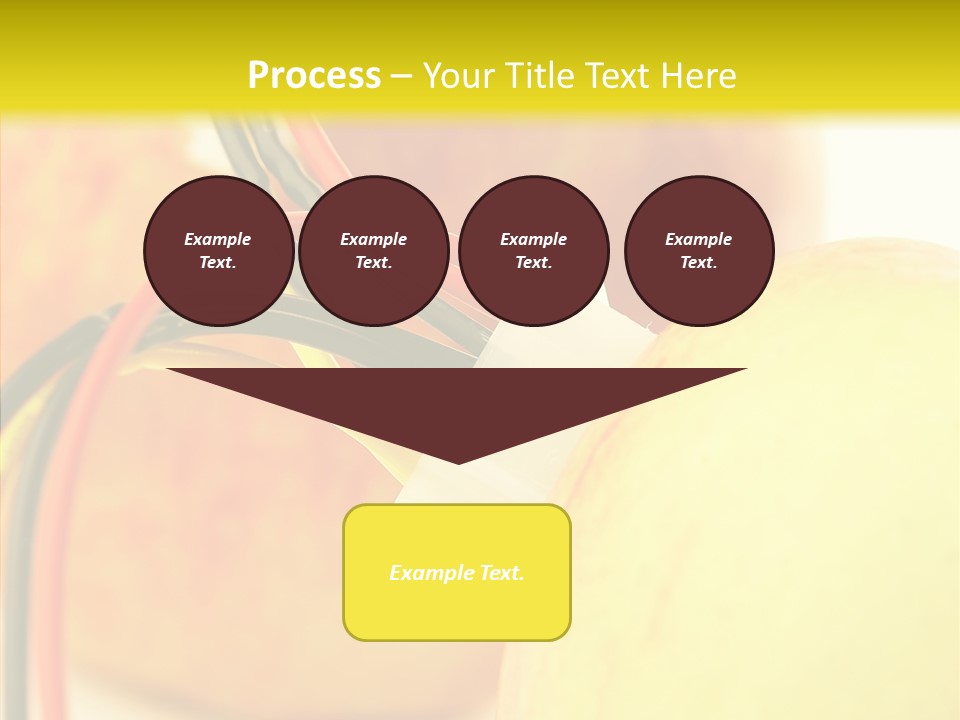 Red Connection Network PowerPoint Template