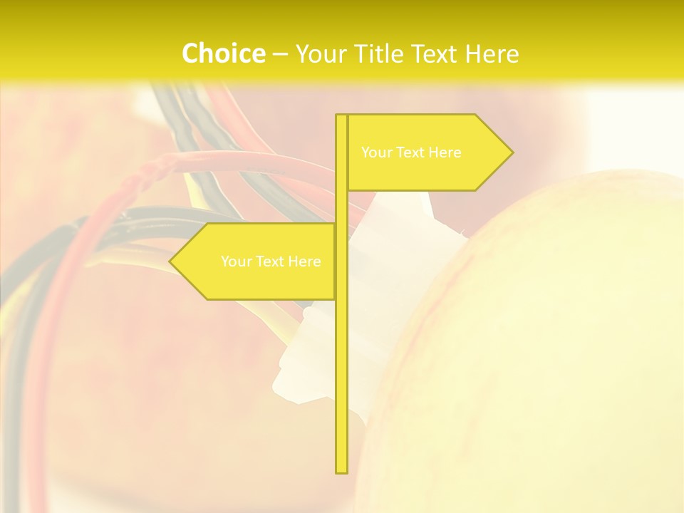 Red Connection Network PowerPoint Template