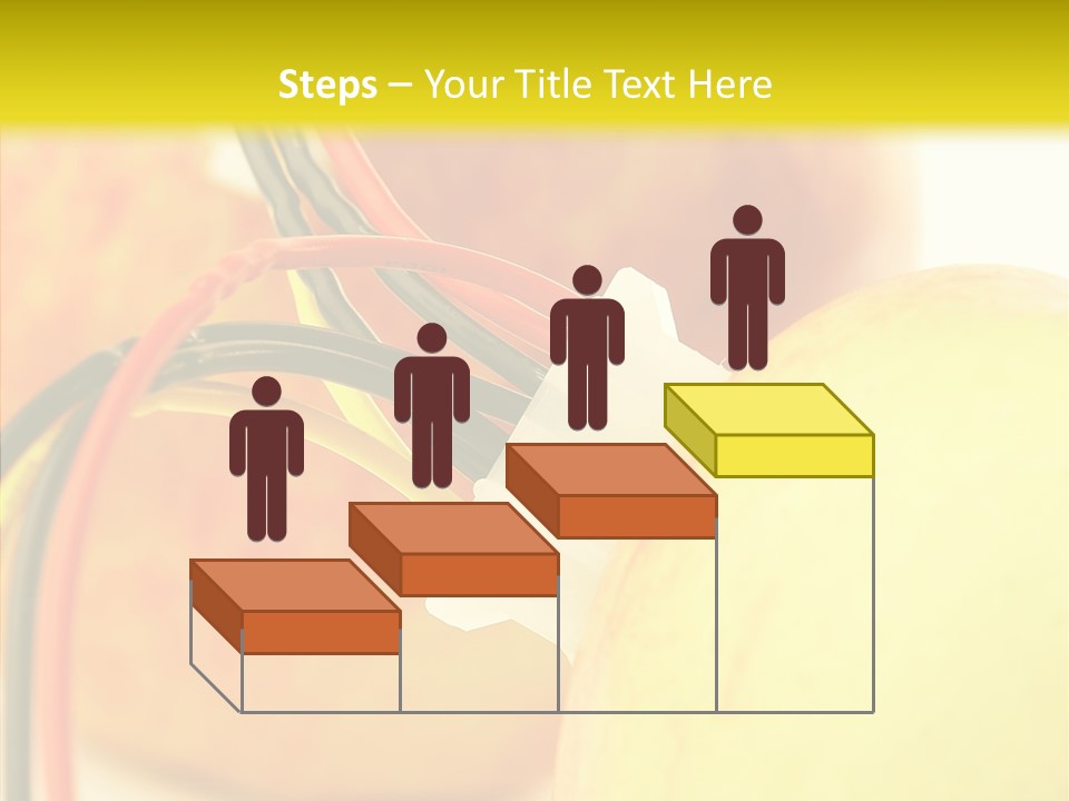 Red Connection Network PowerPoint Template