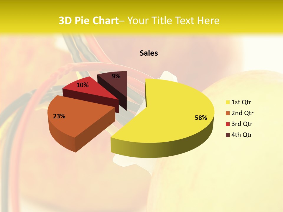 Red Connection Network PowerPoint Template
