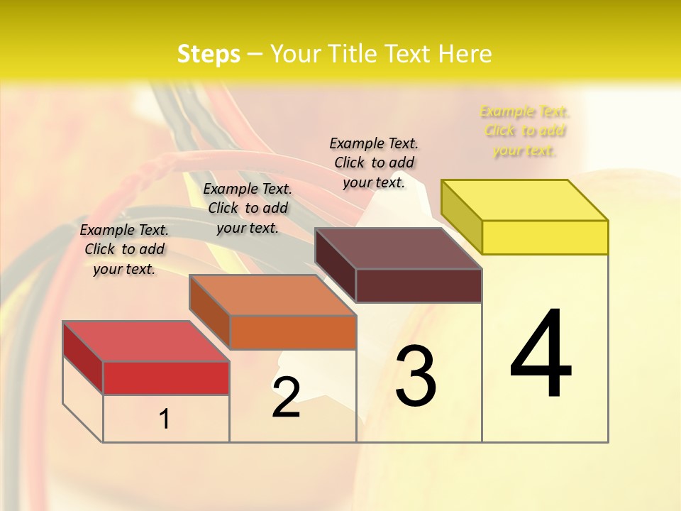 Red Connection Network PowerPoint Template