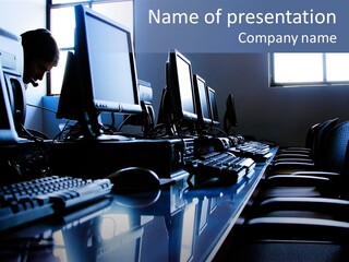 Class Training Personnel PowerPoint Template