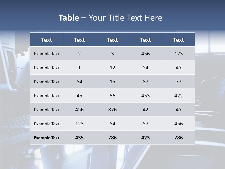 Class Training Personnel PowerPoint Template
