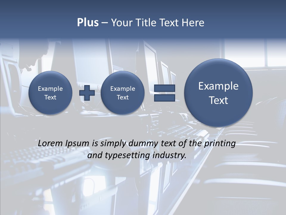 Class Training Personnel PowerPoint Template