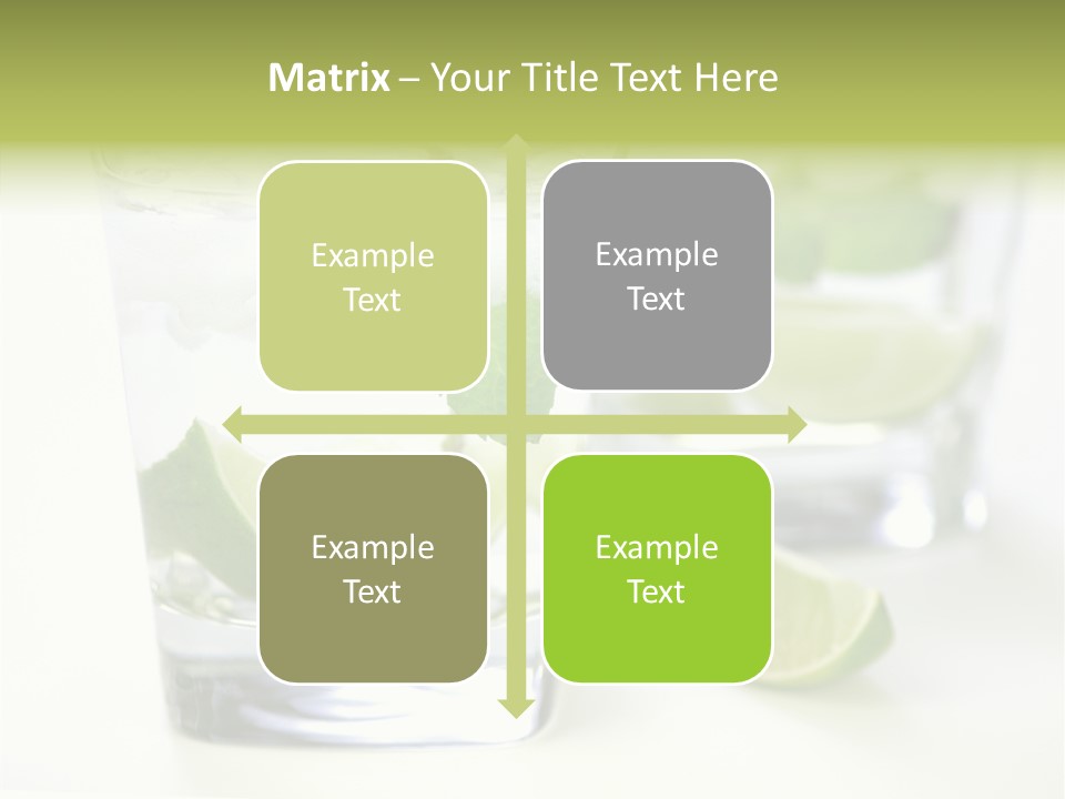 Feeling Garden Tulips PowerPoint Template