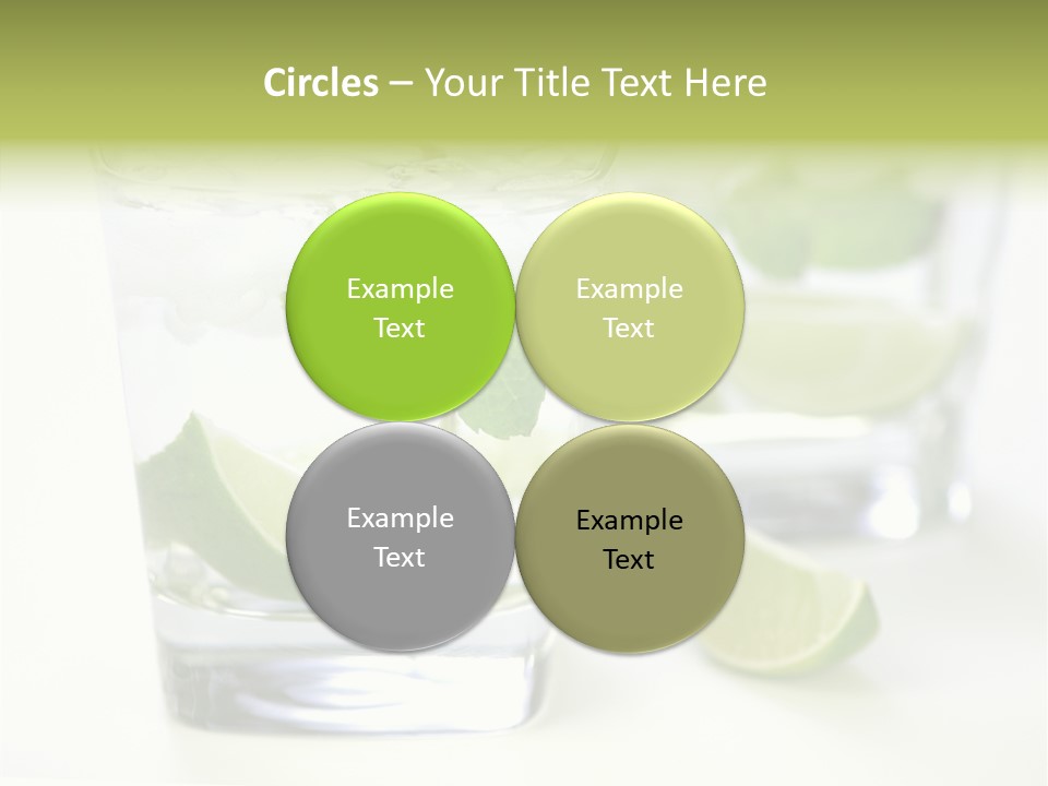 Feeling Garden Tulips PowerPoint Template