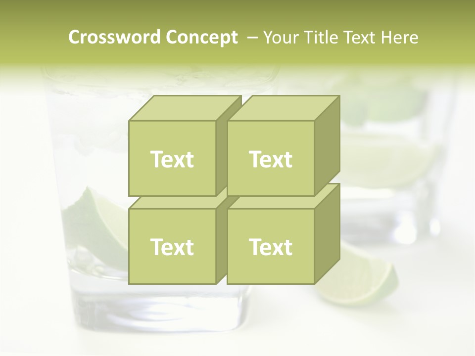 Feeling Garden Tulips PowerPoint Template