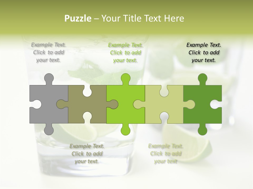 Feeling Garden Tulips PowerPoint Template