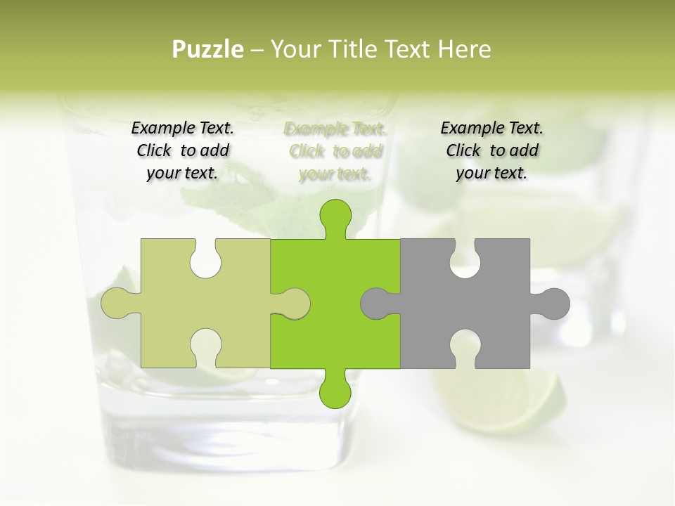 Feeling Garden Tulips PowerPoint Template