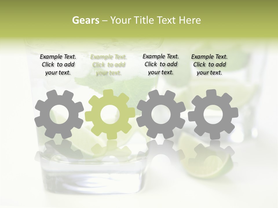 Feeling Garden Tulips PowerPoint Template