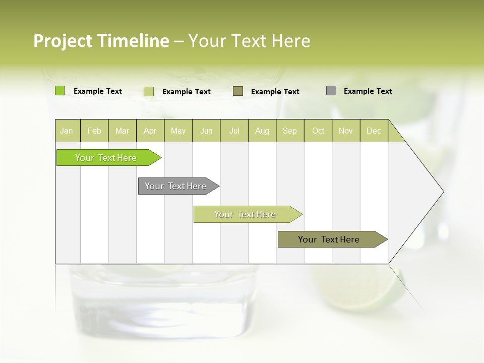 Feeling Garden Tulips PowerPoint Template