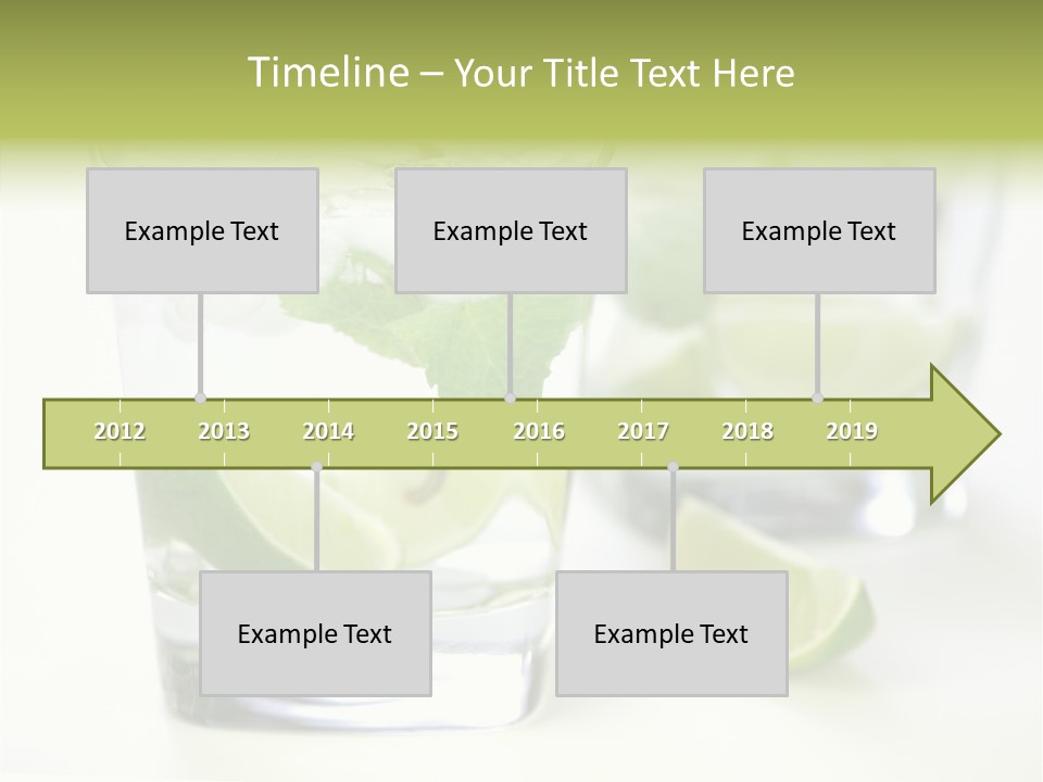 Feeling Garden Tulips PowerPoint Template