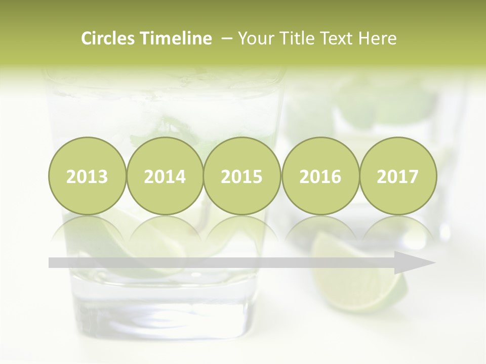 Feeling Garden Tulips PowerPoint Template