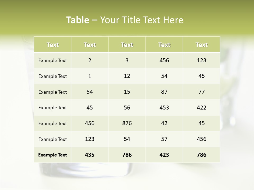 Feeling Garden Tulips PowerPoint Template