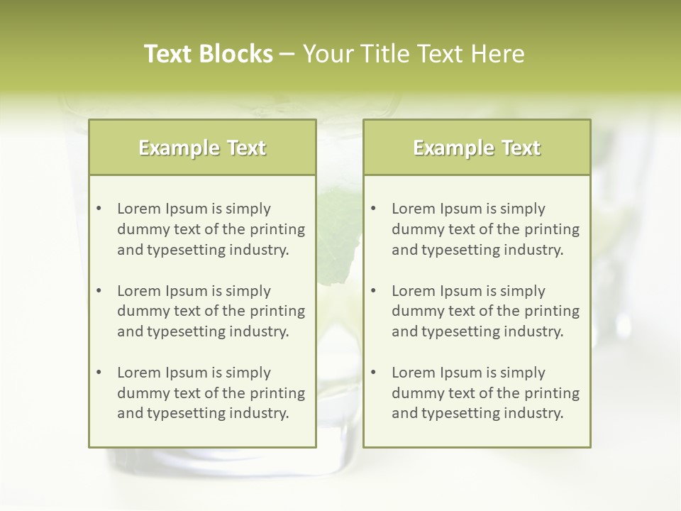 Feeling Garden Tulips PowerPoint Template