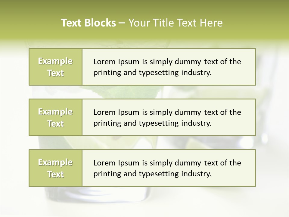 Feeling Garden Tulips PowerPoint Template