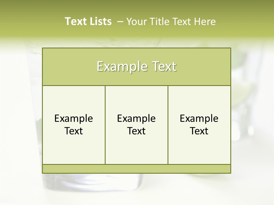 Feeling Garden Tulips PowerPoint Template