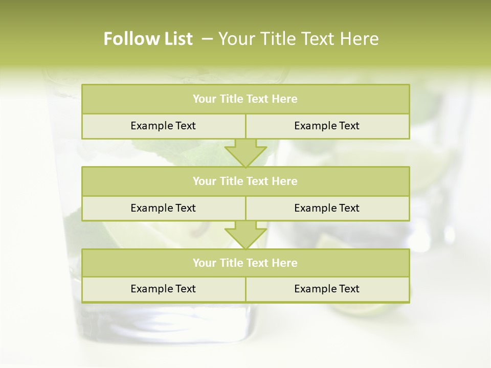 Feeling Garden Tulips PowerPoint Template