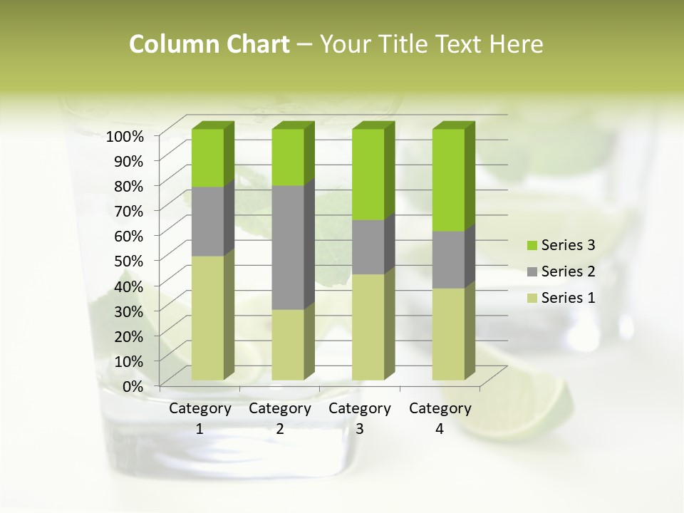 Feeling Garden Tulips PowerPoint Template