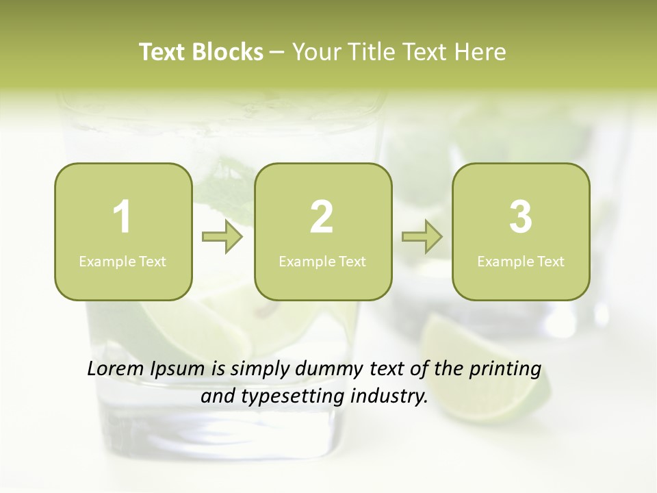 Feeling Garden Tulips PowerPoint Template