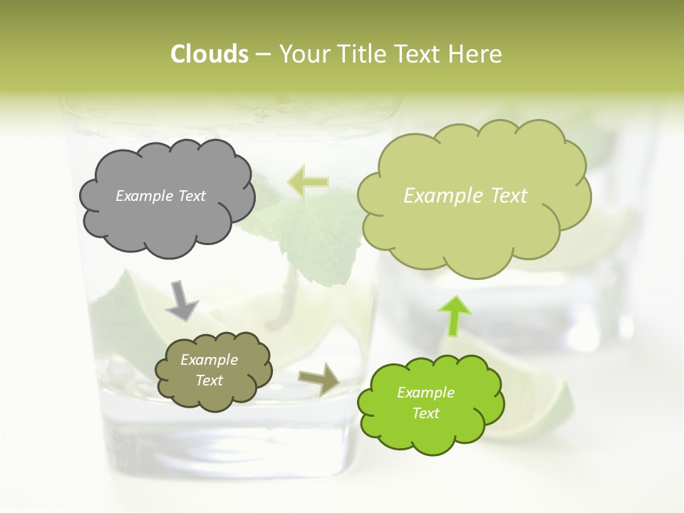 Feeling Garden Tulips PowerPoint Template