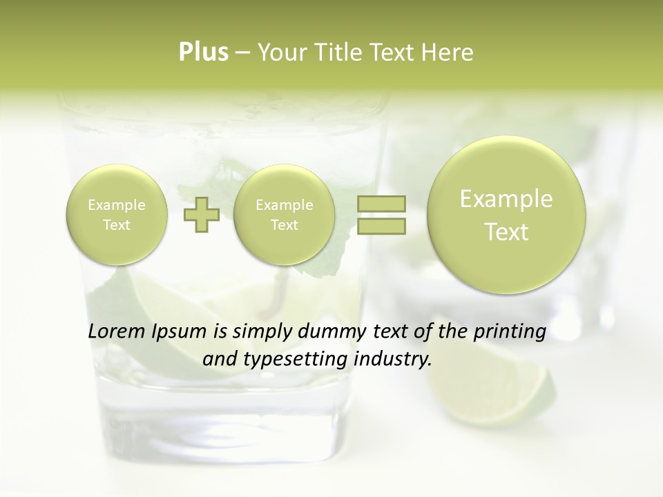 Feeling Garden Tulips PowerPoint Template