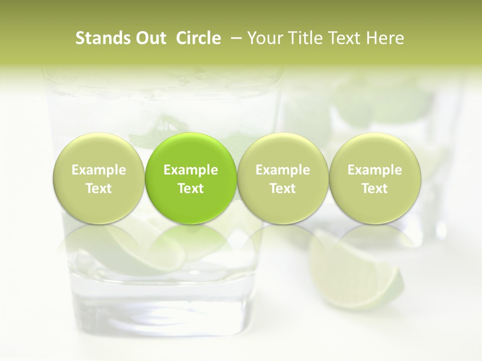 Feeling Garden Tulips PowerPoint Template