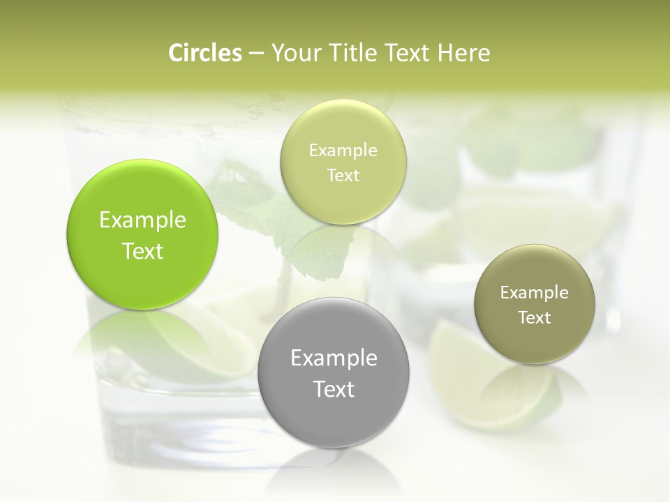 Feeling Garden Tulips PowerPoint Template